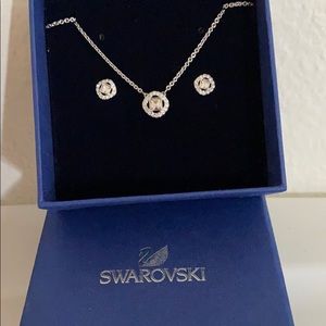Swarovski Earring and Necklace set